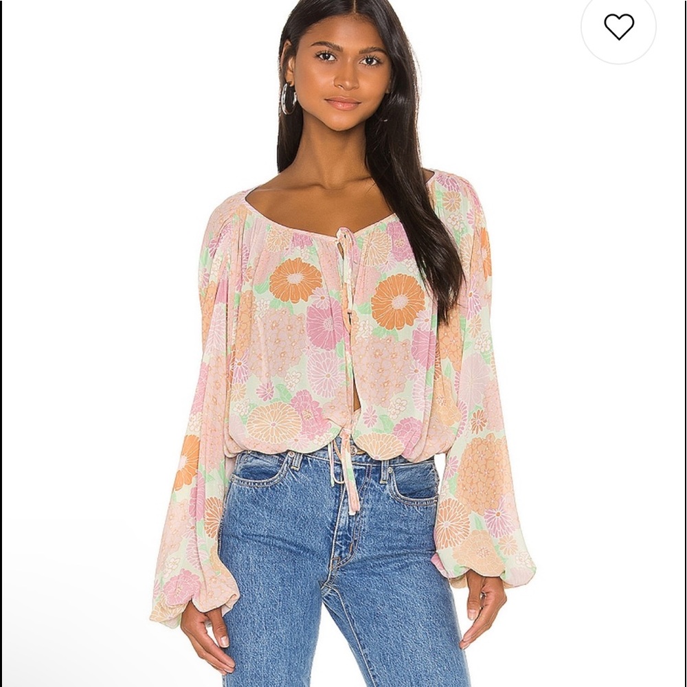 Revolve floral top